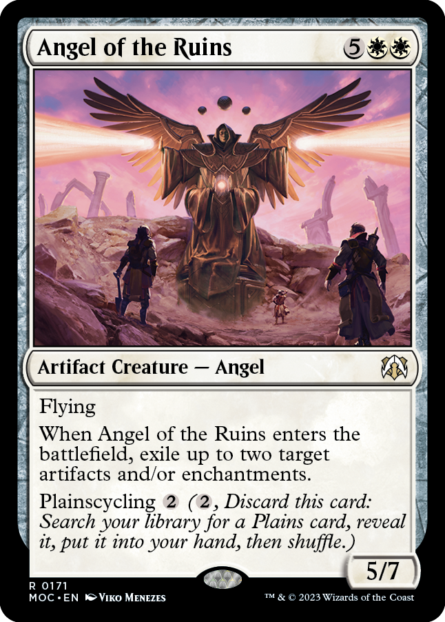 Angel of the Ruins [March of the Machine Commander] | Tables and Towers