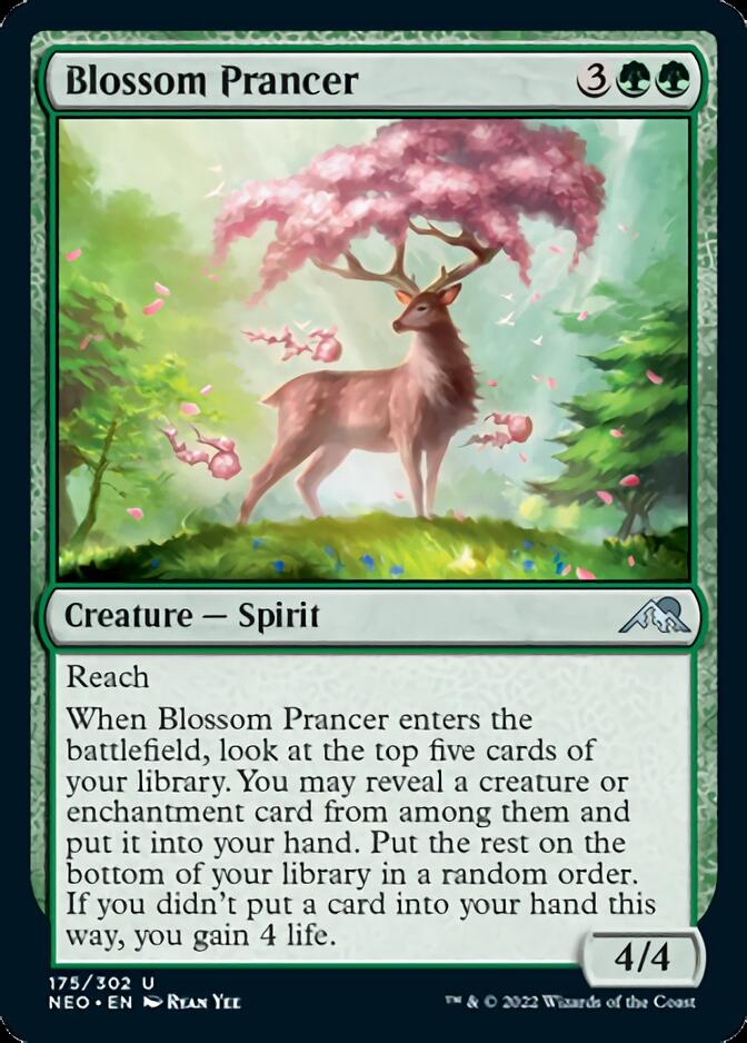 Blossom Prancer [Kamigawa: Neon Dynasty] | Tables and Towers