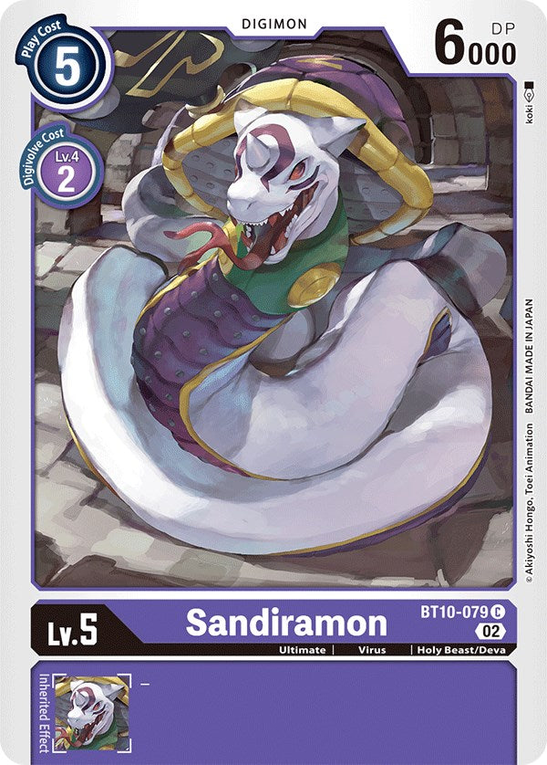 Sandiramon [BT10-079] [Xros Encounter] | Tables and Towers