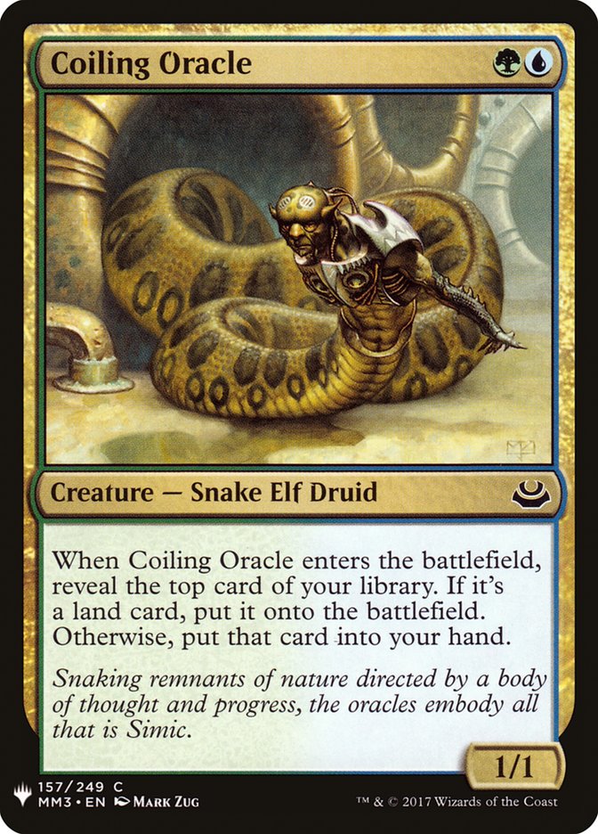 Coiling Oracle [Mystery Booster] | Tables and Towers