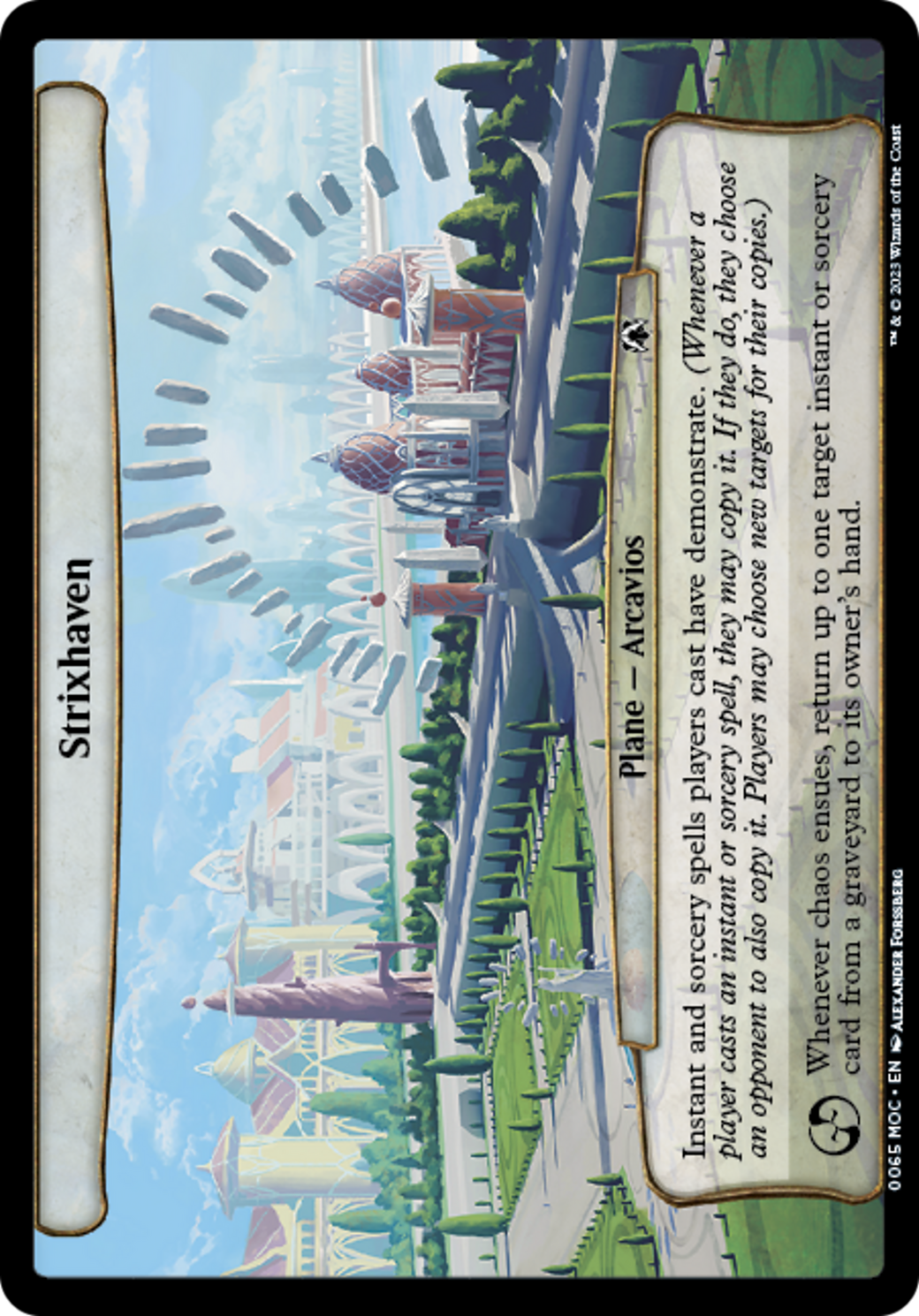 Strixhaven [March of the Machine Commander] | Tables and Towers