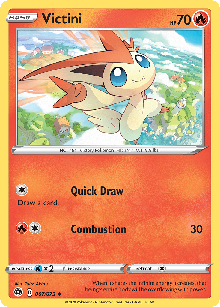 Victini (007/073) [Sword & Shield: Champion's Path] | Tables and Towers