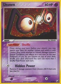 Unown (N) (N/28) [EX: Unseen Forces] | Tables and Towers