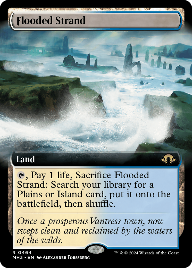 Flooded Strand (Extended Art) [Modern Horizons 3] | Tables and Towers