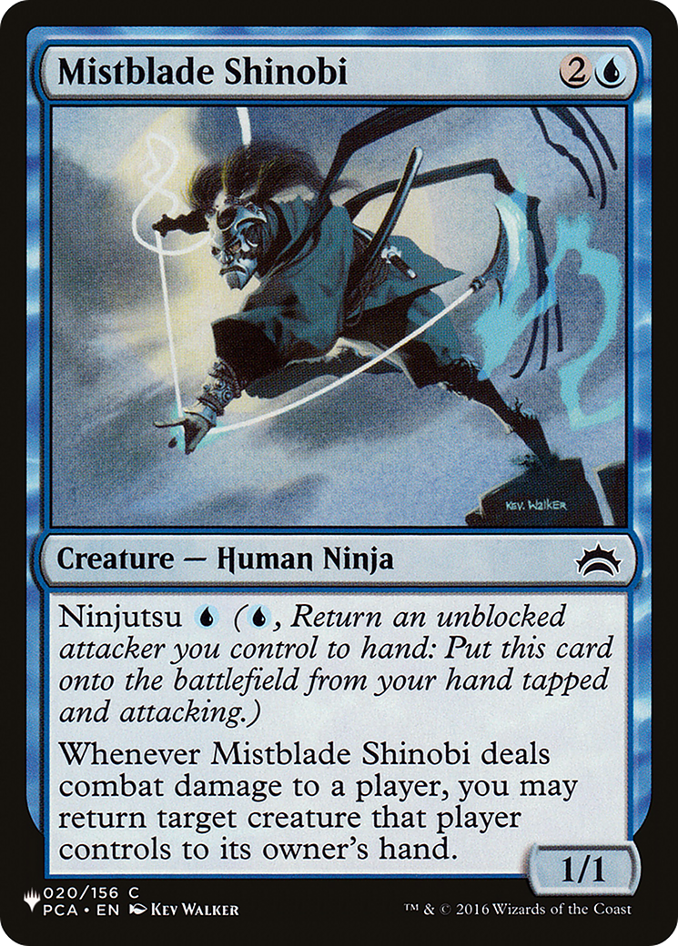 Mistblade Shinobi [The List Reprints] | Tables and Towers