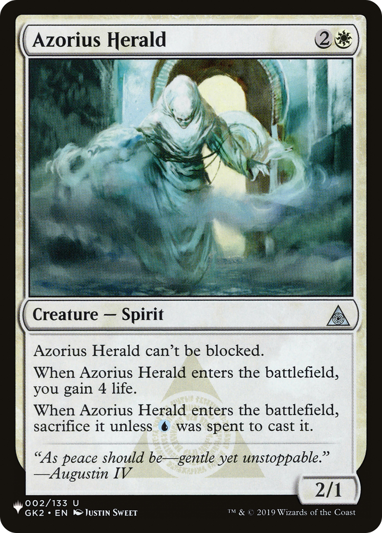 Azorius Herald [The List Reprints] | Tables and Towers