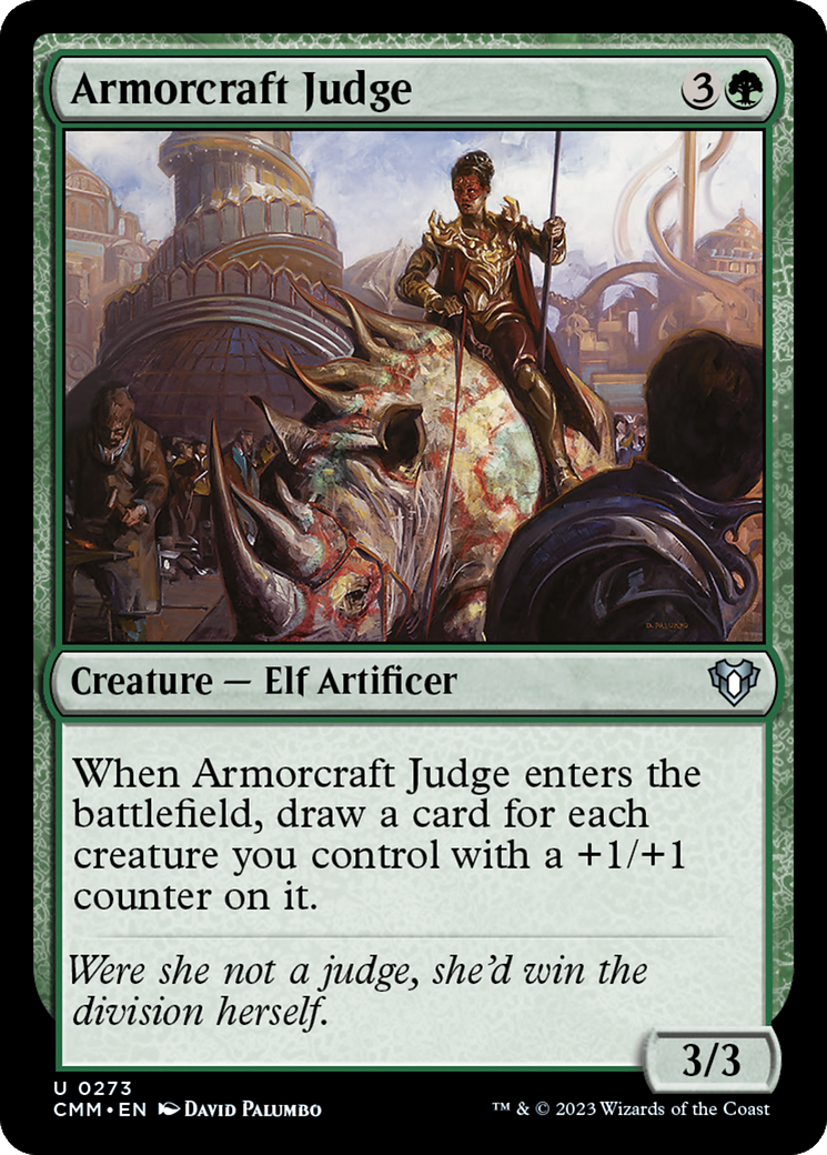 Armorcraft Judge [Commander Masters] | Tables and Towers