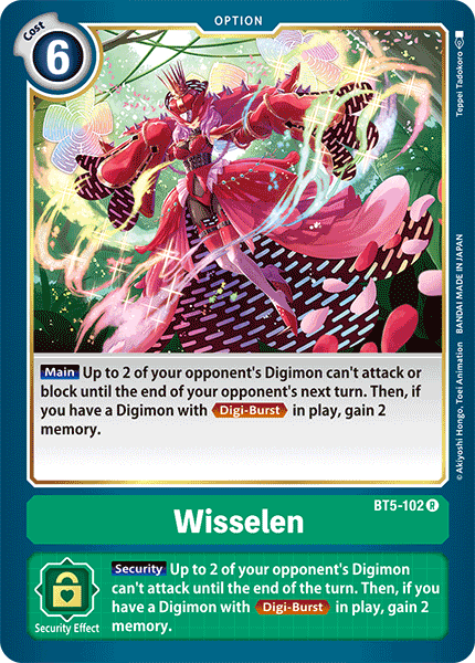 Wisselen [BT5-102] [Battle of Omni] | Tables and Towers