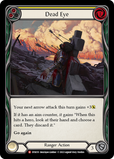 Dead Eye [DYN155] (Dynasty)  Rainbow Foil | Tables and Towers