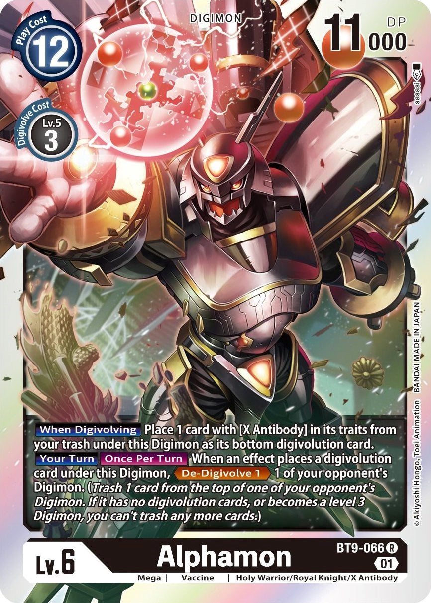 Alphamon [BT9-066] [X Record] | Tables and Towers