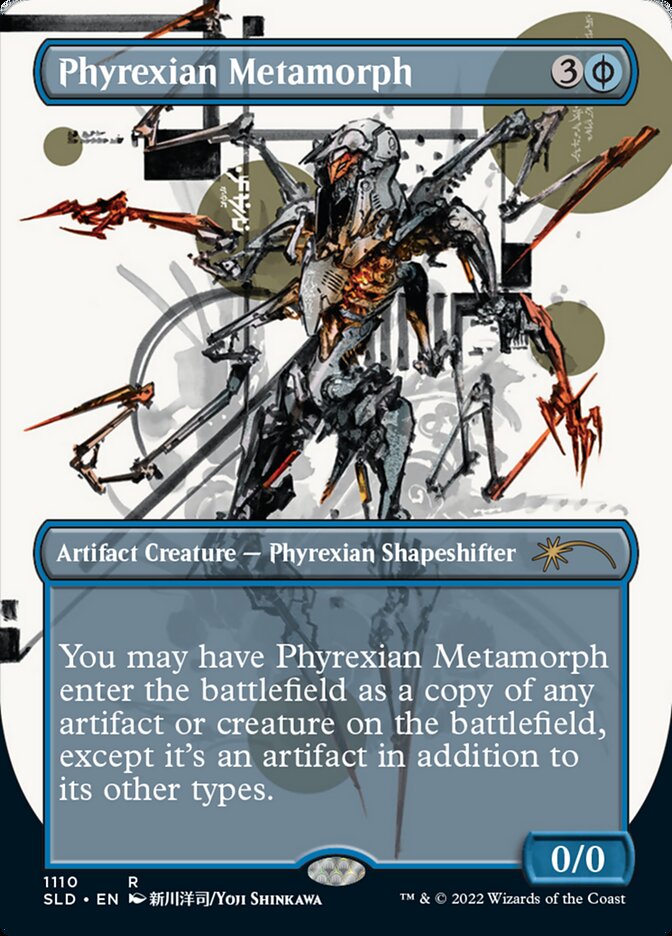 Phyrexian Metamorph (Borderless) [Secret Lair Drop Series] | Tables and Towers