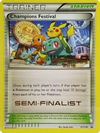 Champions Festival (XY176) (2016 Semi-Finalist) [XY: Black Star Promos] | Tables and Towers