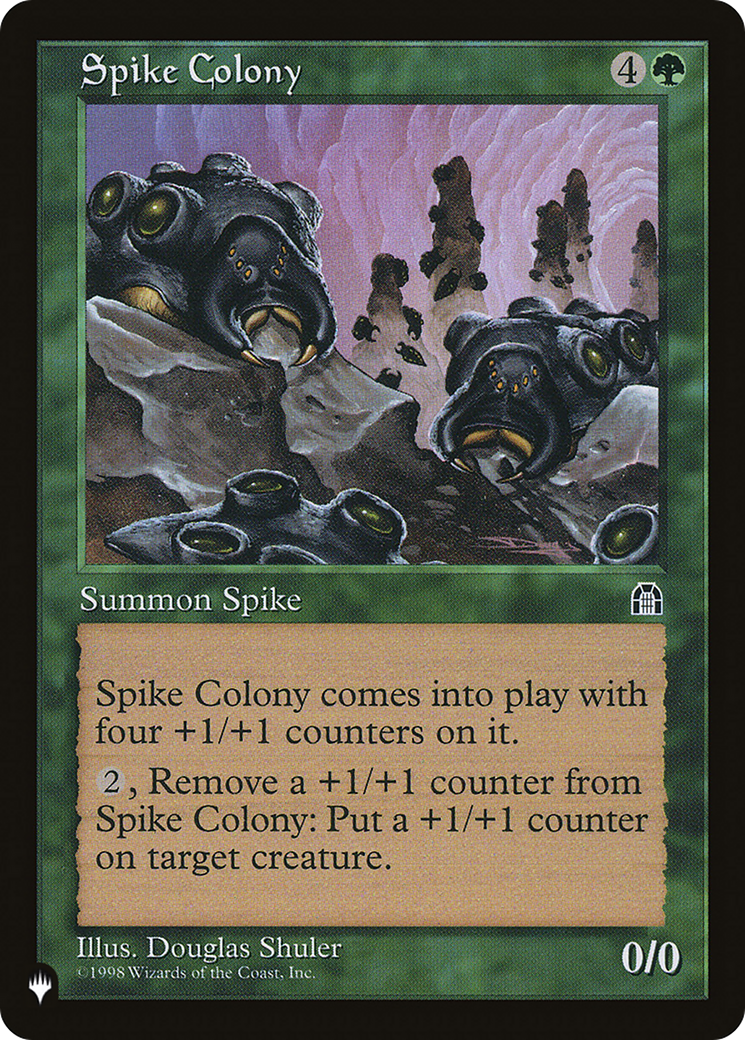 Spike Colony [The List Reprints] | Tables and Towers