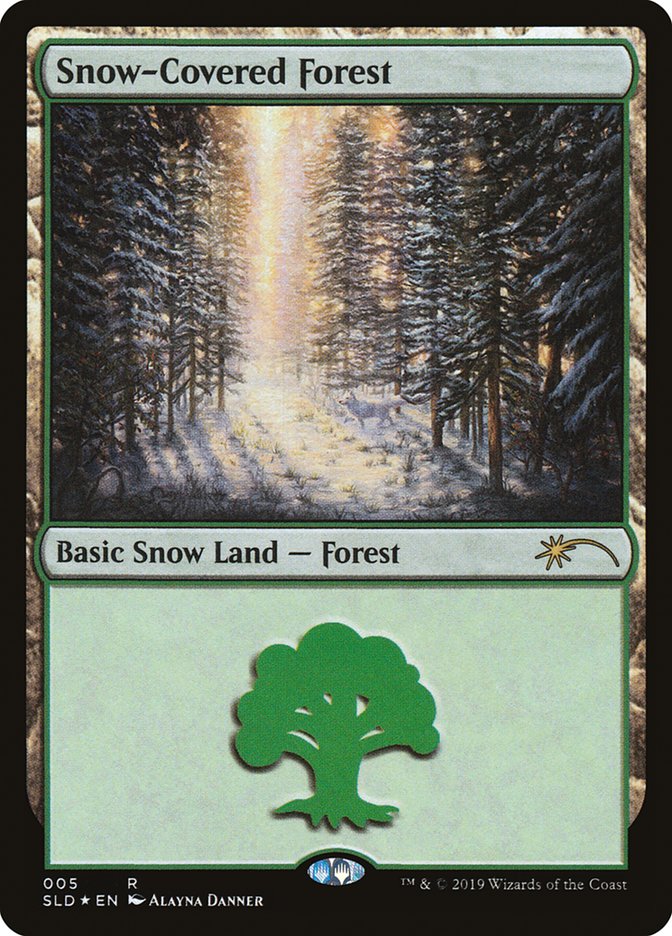 Snow-Covered Forest (005) [Secret Lair Drop Series] | Tables and Towers