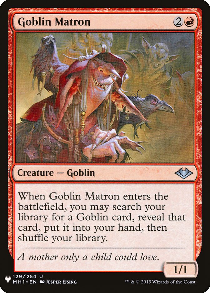 Goblin Matron [Mystery Booster] | Tables and Towers