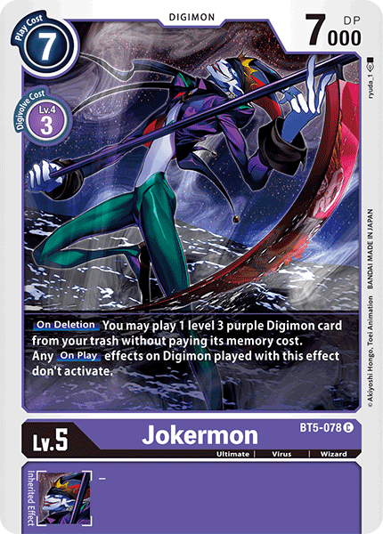 Jokermon [BT5-078] [Battle of Omni] | Tables and Towers