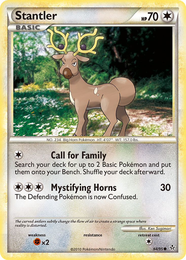 Stantler (64/95) [HeartGold & SoulSilver: Unleashed] | Tables and Towers