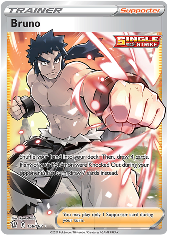 Bruno (158/163) [Sword & Shield: Battle Styles] | Tables and Towers