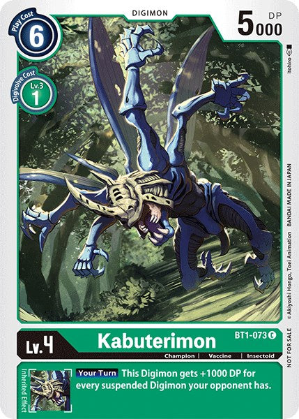 Kabuterimon [BT1-073] (Official Tournament Pack Vol.3) [Release Special Booster Promos] | Tables and Towers