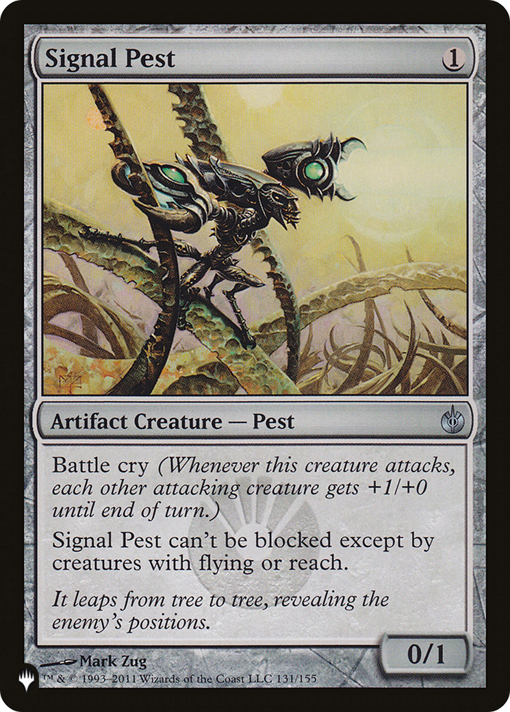 Signal Pest [The List Reprints] | Tables and Towers