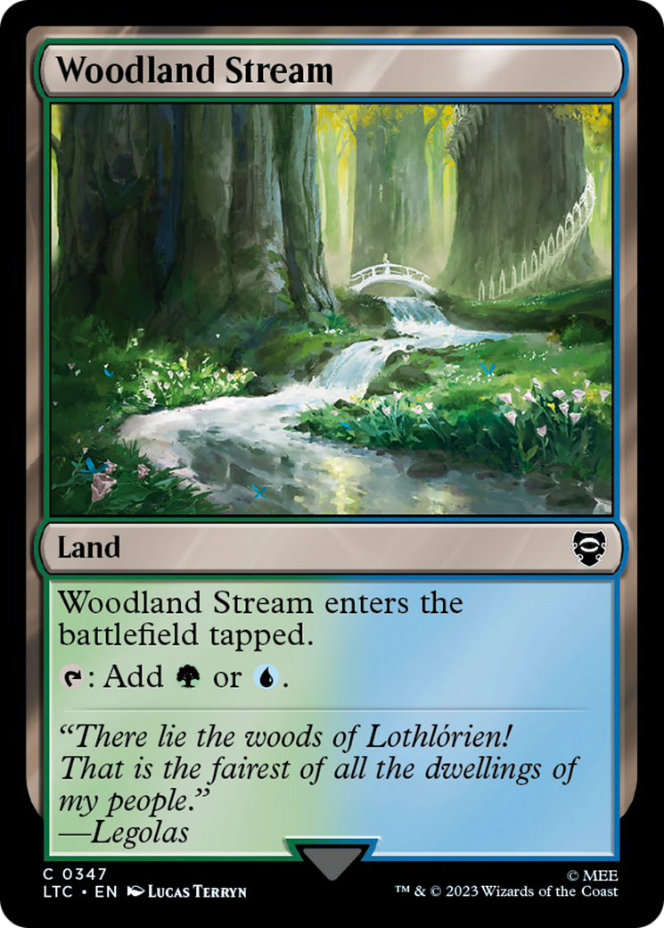 Woodland Stream [The Lord of the Rings: Tales of Middle-Earth Commander] | Tables and Towers