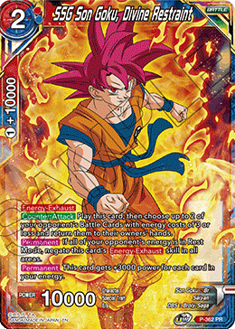 SSG Son Goku, Divine Restraint (Premium Pack Set 07) (P-362) [Promotion Cards] | Tables and Towers