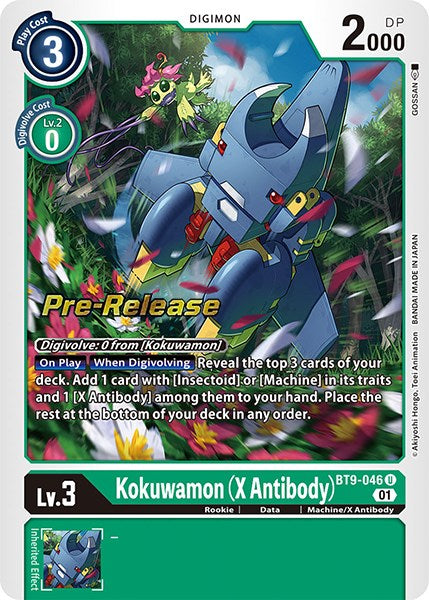 Kokuwamon (X Antibody) [BT9-046] [X Record Pre-Release Promos] | Tables and Towers