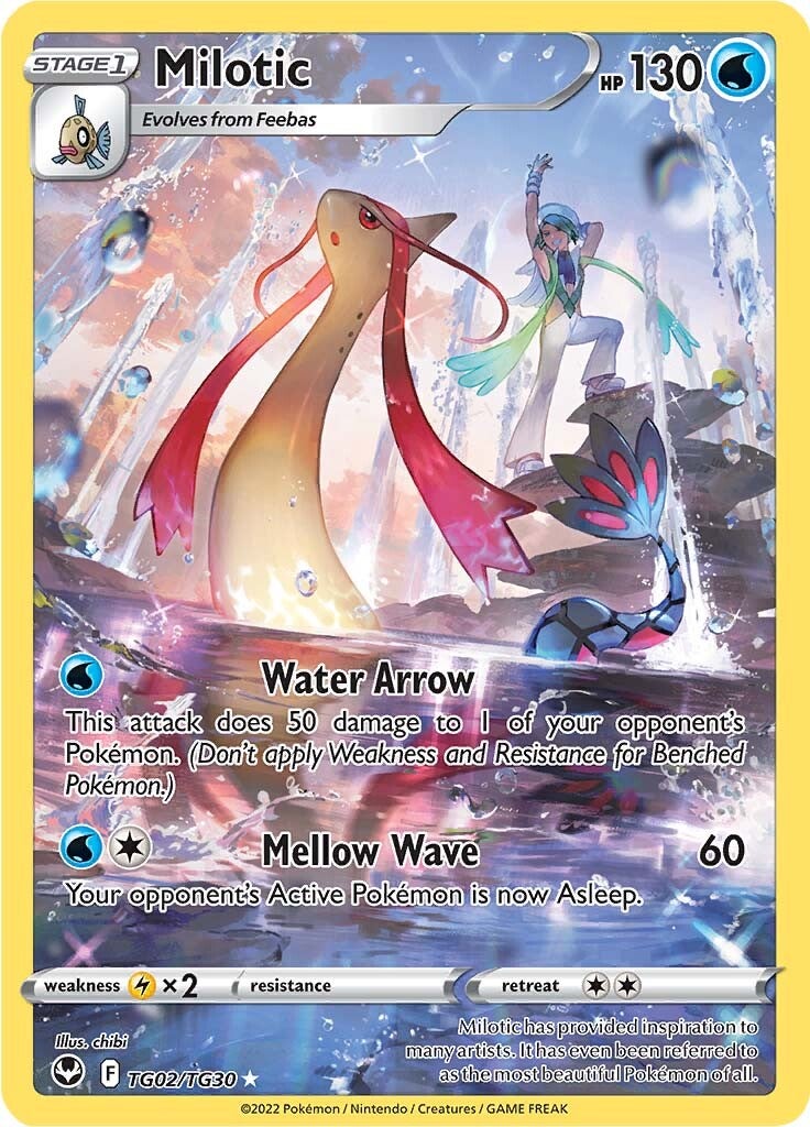 Milotic (TG02/TG30) [Sword & Shield: Silver Tempest] | Tables and Towers