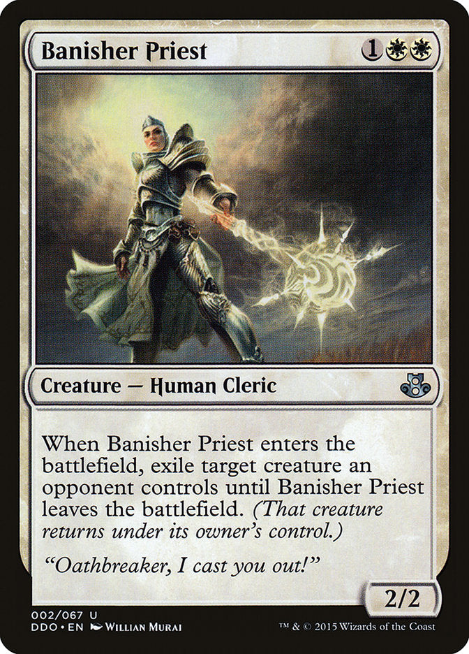 Banisher Priest [Duel Decks: Elspeth vs. Kiora] | Tables and Towers