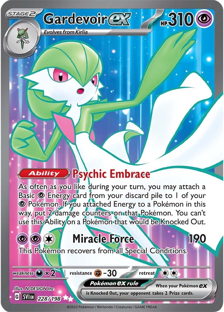 Gardevoir ex (228/198) [Scarlet & Violet: Base Set] | Tables and Towers