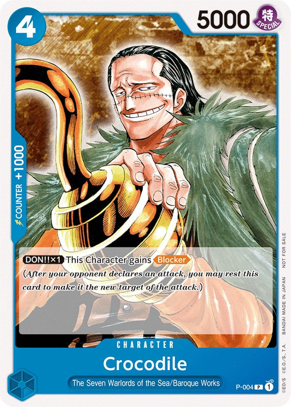 Crocodile (Promotion Pack 2022) [One Piece Promotion Cards] | Tables and Towers