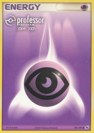 Psychic Energy (107/109) (2004 2005) [Professor Program Promos] | Tables and Towers