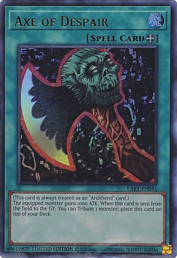 Axe of Despair [LART-EN051] Ultra Rare | Tables and Towers