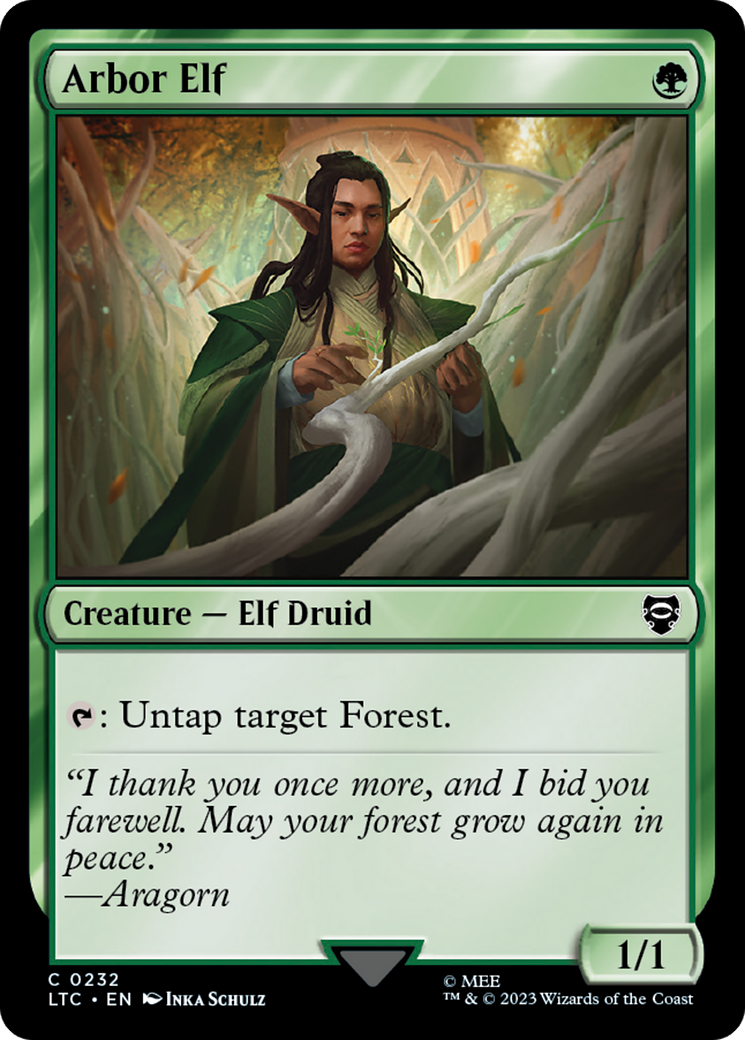 Arbor Elf [The Lord of the Rings: Tales of Middle-Earth Commander] | Tables and Towers