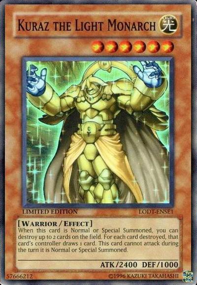 Kuraz the Light Monarch [LODT-ENSE1] Super Rare | Tables and Towers