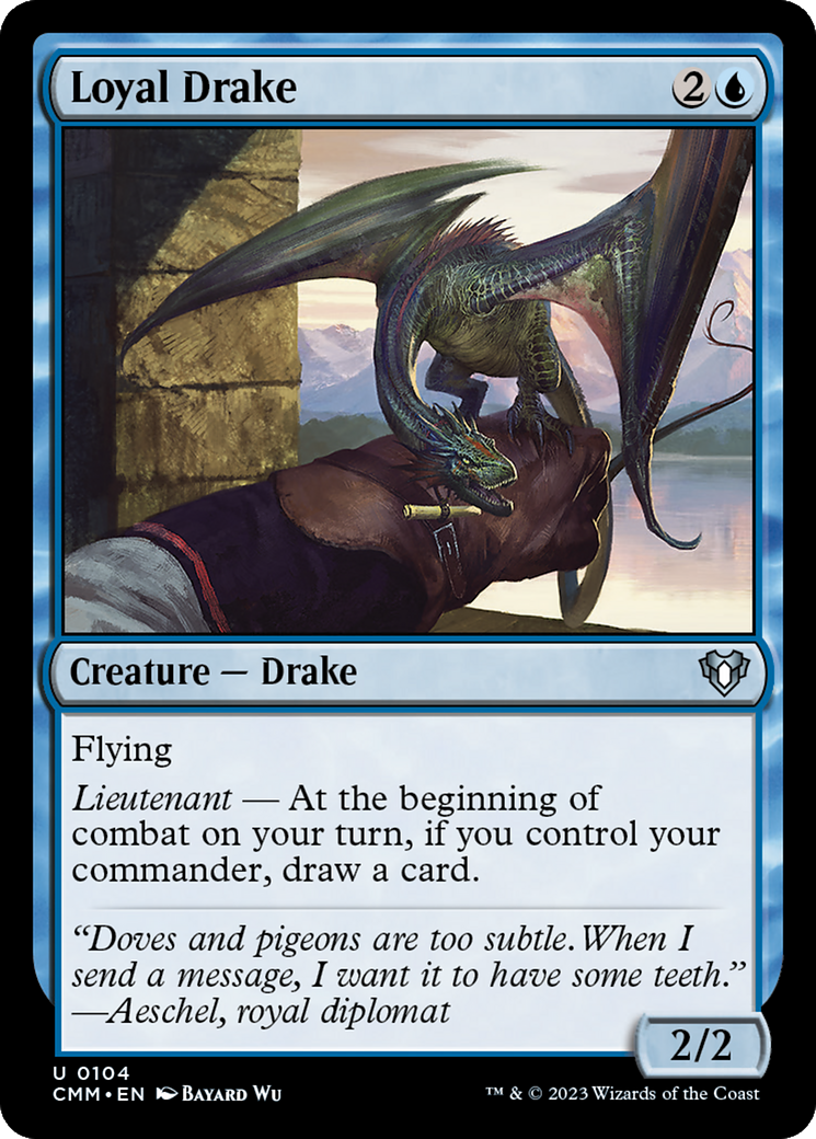 Loyal Drake [Commander Masters] | Tables and Towers