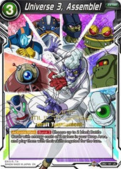 Universe 3, Assemble! (Divine Multiverse Draft Tournament) (DB2-161) [Tournament Promotion Cards] | Tables and Towers