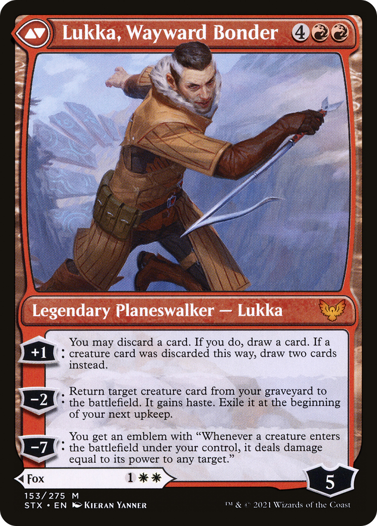 Mila, Crafty Companion // Lukka, Wayward Bonder [Secret Lair: From Cute to Brute] | Tables and Towers