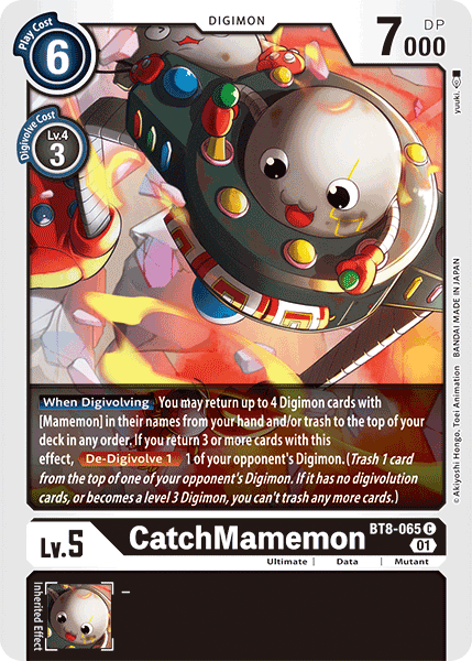 CatchMamemon [BT8-065] [New Awakening] | Tables and Towers