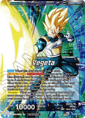 Vegeta // SSG Vegeta, Crimson Warrior (Gold Stamped) (P-360) [Promotion Cards] | Tables and Towers