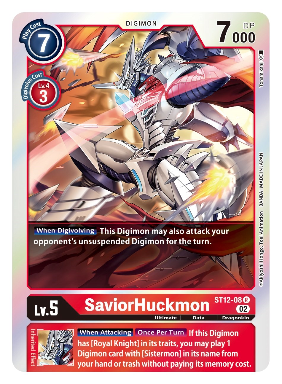 SaviorHuckmon [ST12-08] [Starter Deck: Jesmon] | Tables and Towers