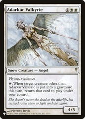 Adarkar Valkyrie [The List] | Tables and Towers