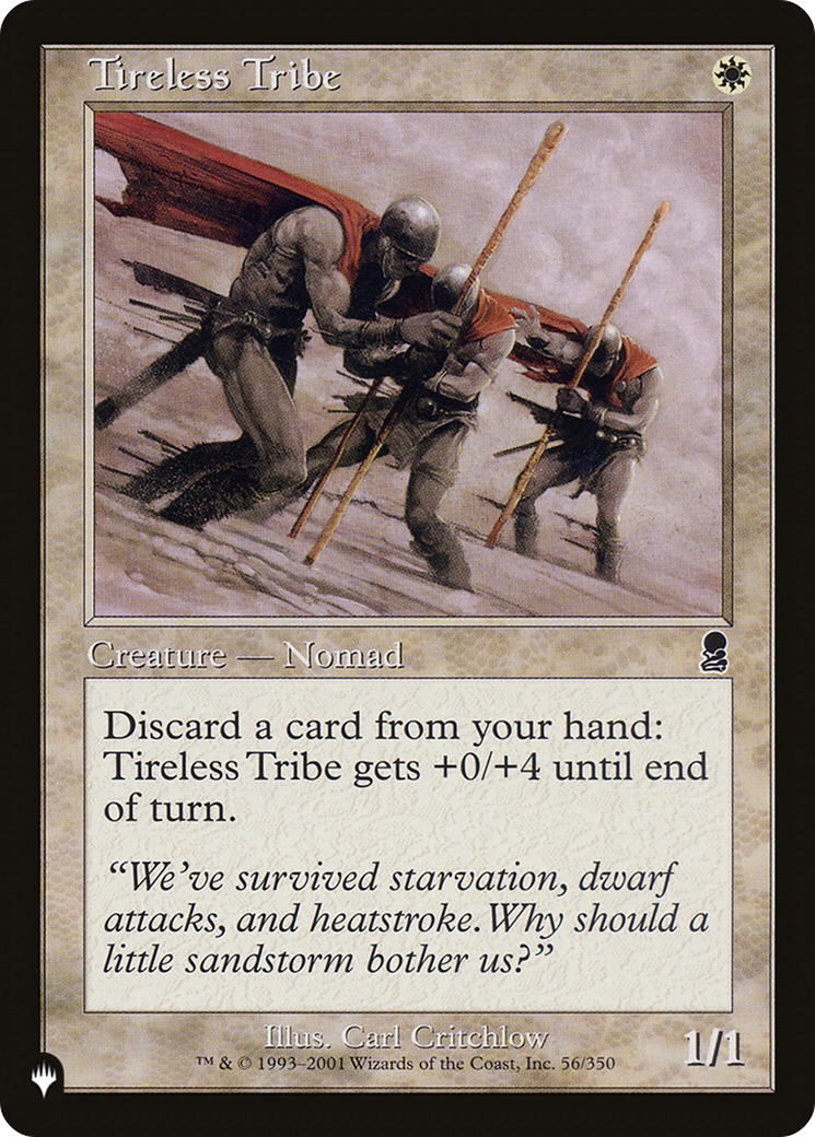 Tireless Tribe [The List Reprints] | Tables and Towers