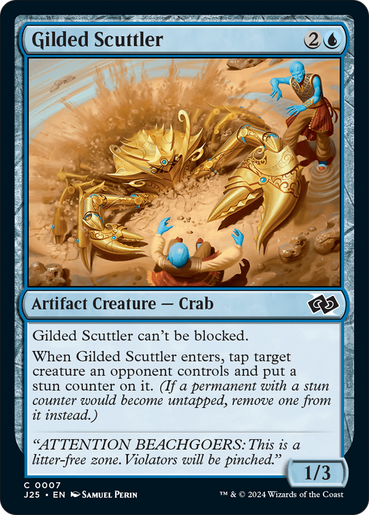 Gilded Scuttler [Foundations Jumpstart] | Tables and Towers