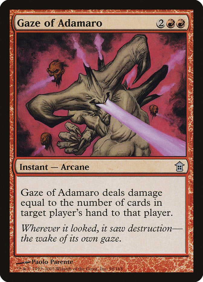 Gaze of Adamaro [Saviors of Kamigawa] | Tables and Towers