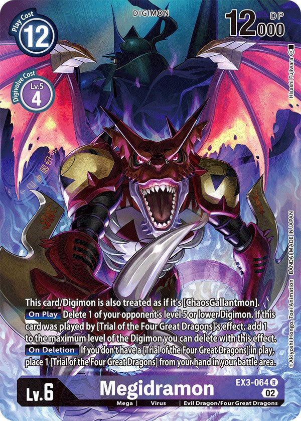 Megidramon [EX3-064] (Alternate Art) [Draconic Roar] | Tables and Towers