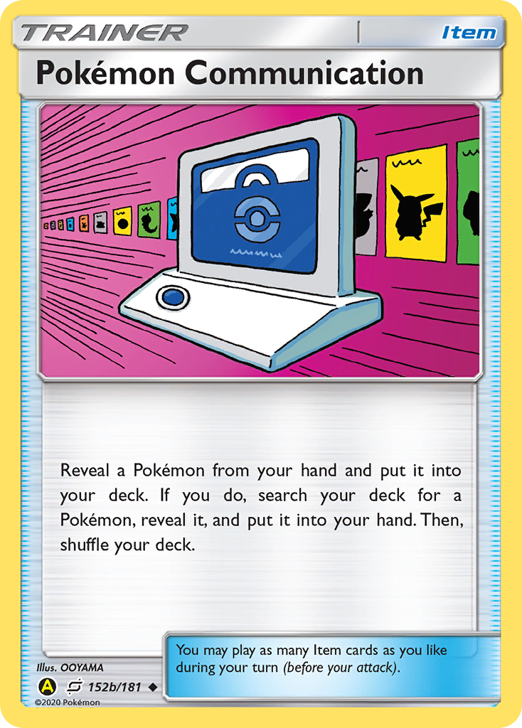 Pokemon Communication (152b/181) [Alternate Art Promos] | Tables and Towers