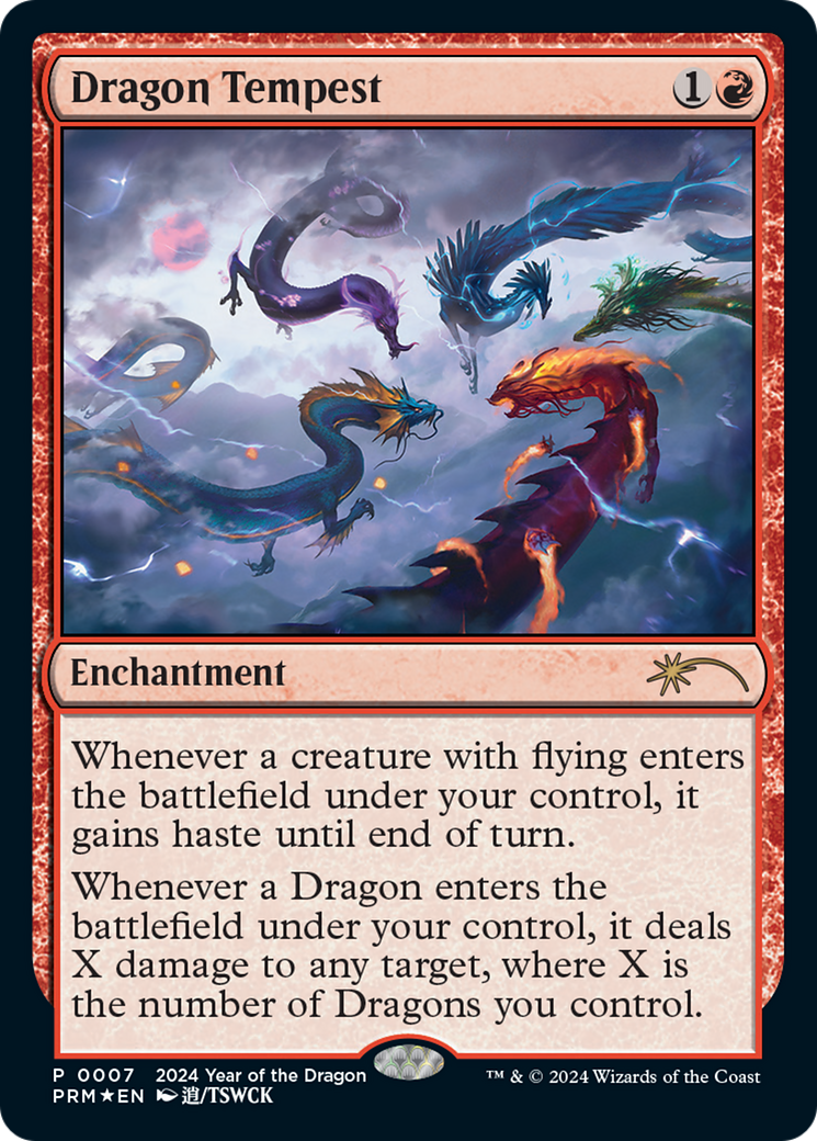 Dragon Tempest (Year of the Dragon 2024) [Standard Showdown Promos] | Tables and Towers