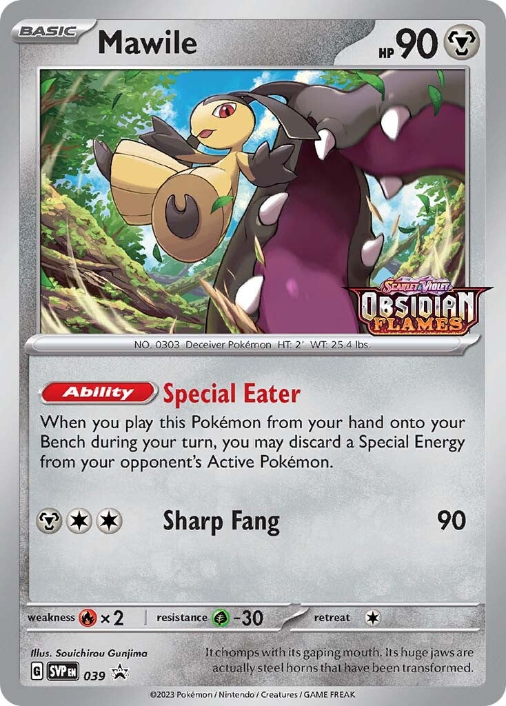 Mawile (039) (Stamped) [Scarlet & Violet: Black Star Promos] | Tables and Towers