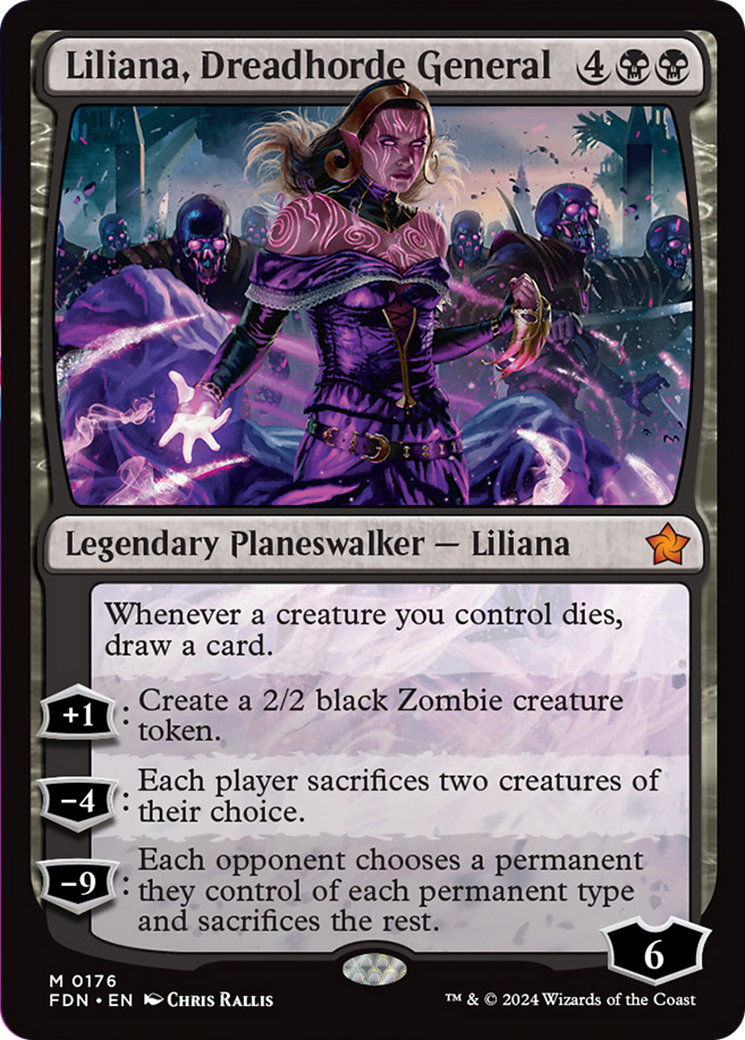 Liliana, Dreadhorde General [Foundations] | Tables and Towers